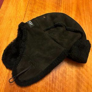 UGG Aviator Hat with Fur-Lined Ear Flaps